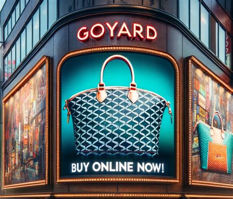 can you buy goyard over the phone|goyard newspaper online.